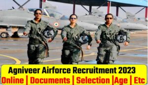 Agniveer Air force new bhart online form