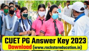 CUET PG Answer Key Download 