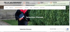 JN Tata Endowment Scholarship Application Form 2024-25 Online Apply