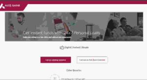 Personal Loan Axis Bank Apply Online