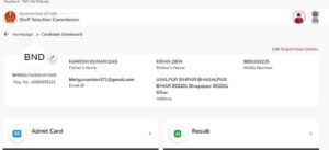 SSC CPO Sub Inspector Online Form 2024