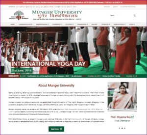 Munger University UG Admission 2024-28 - स्नातक प्रथम खंड में नामांकन प्रक्रिया शुरू जाने संपूर्ण जानकारी? Munger University UG Admission 2024-28