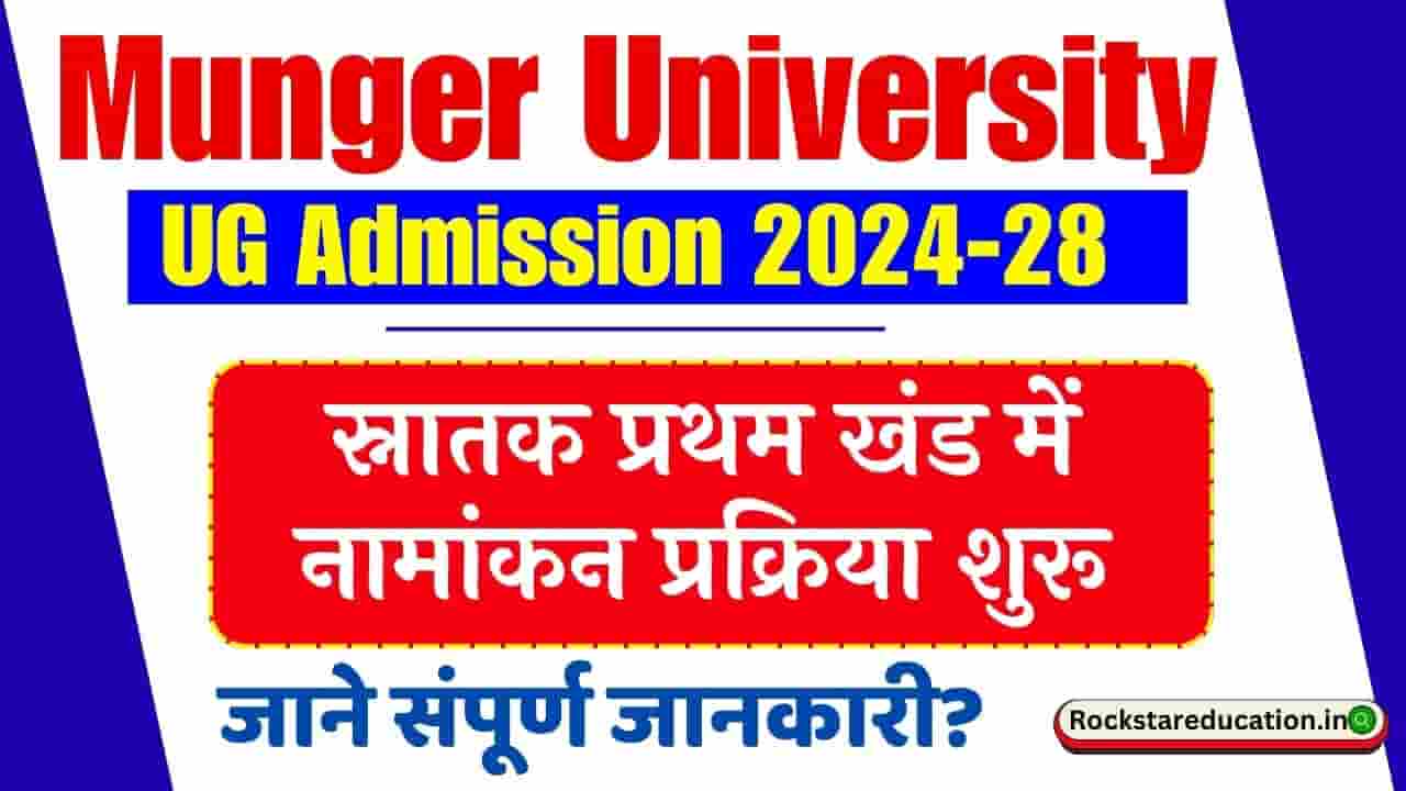 Munger University UG Admission 2024-28