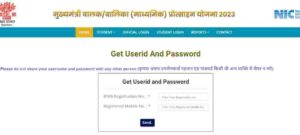 User ID Password For Matric Pass Scholarship 2024