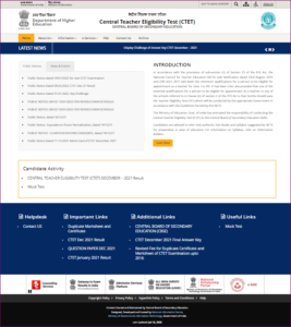 CTET Form Correction July 2024