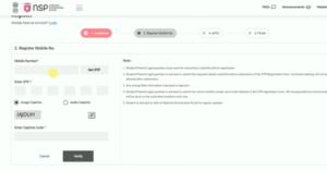 NSP OTR Registration 2024