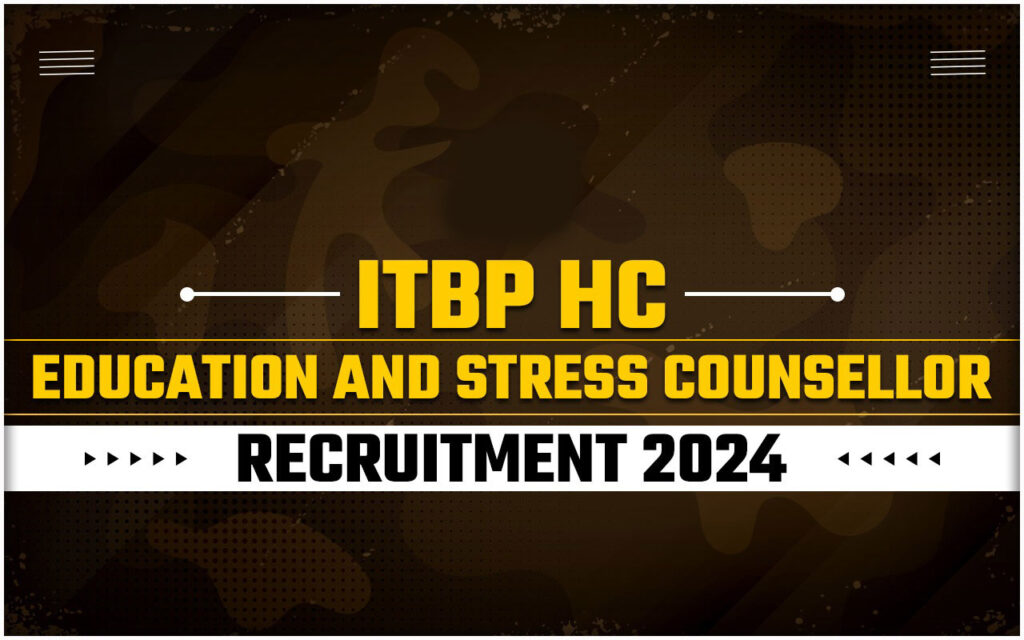 ITBP Head Constable Recruitment 2024