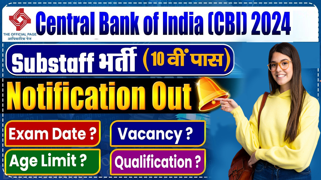 Central Bank of India Recruitment 2024