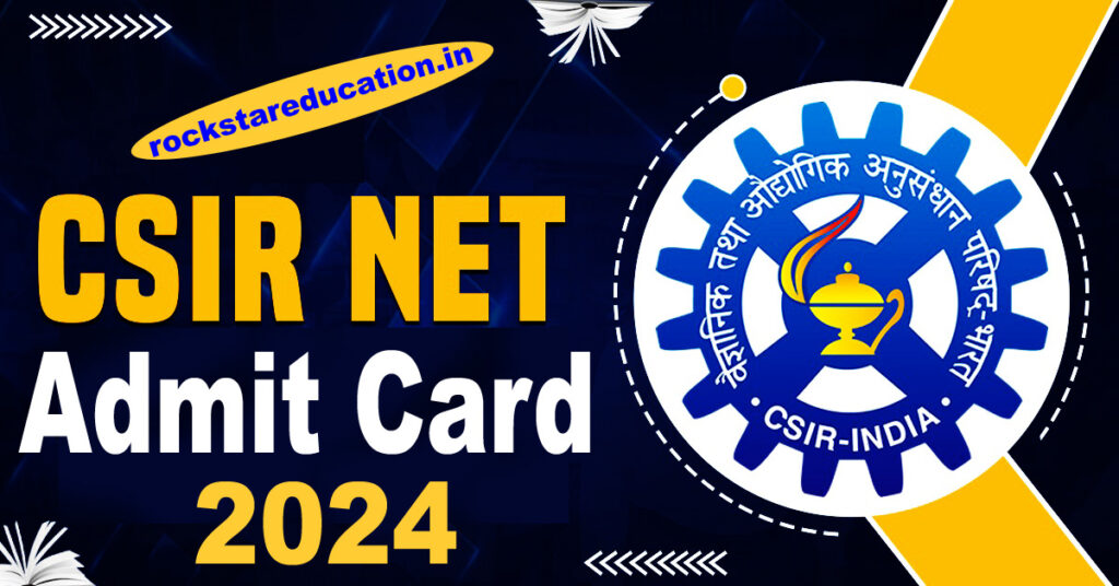 Csir Net June Admit Card