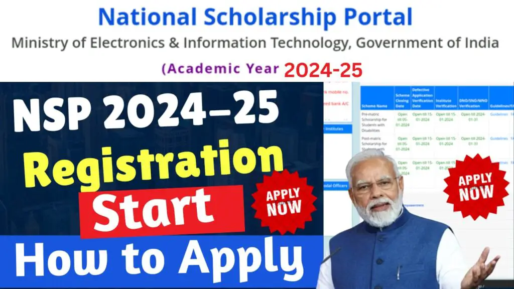 NSP Scholarship Scheme 2024 अगर आप हर छोटीबड़ी स्कॉलरशिप का लाभ पाना