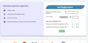 E Shram Card Registration 2024