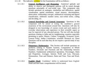 SSC GD Syllabus Download 2025 - SSC कांस्टेबल परीक्षा पैटर्न और पाठ्यक्रम को कर दिया गया है जारी, जाने सम्पूर्ण जानकारी SSC GD Syllabus Download 2025