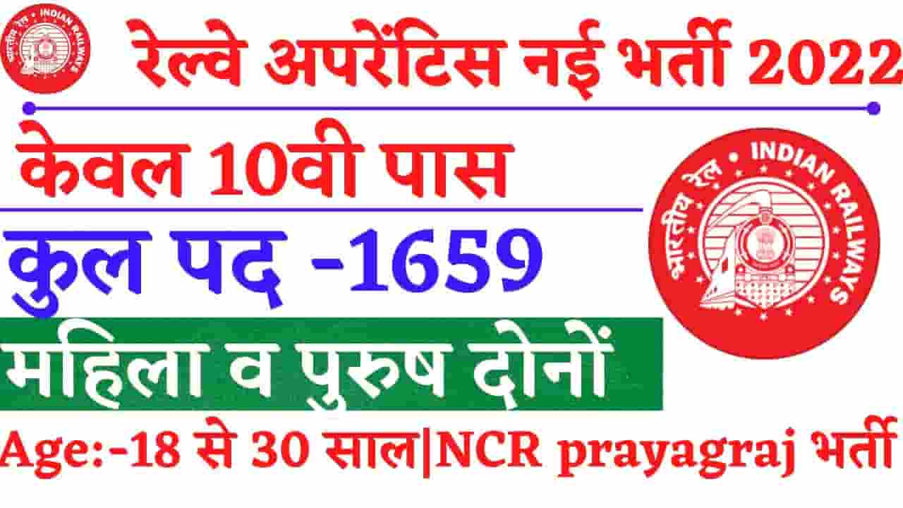 RRC Prayagraj Apprentices Recruitment 2024